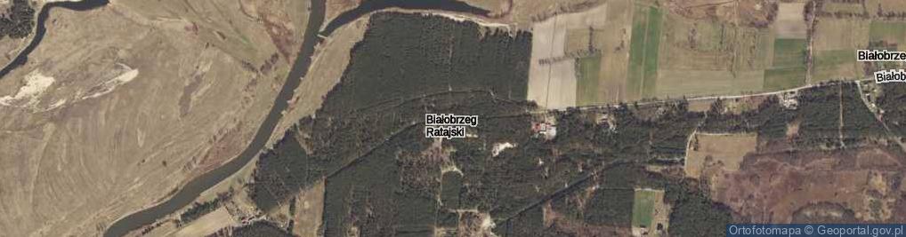 Zdjęcie satelitarne Białobrzeg Ratajski ul.